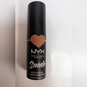 NYX Suede Matte Lipstick - Color Dainty Daze. Nude Lip Color